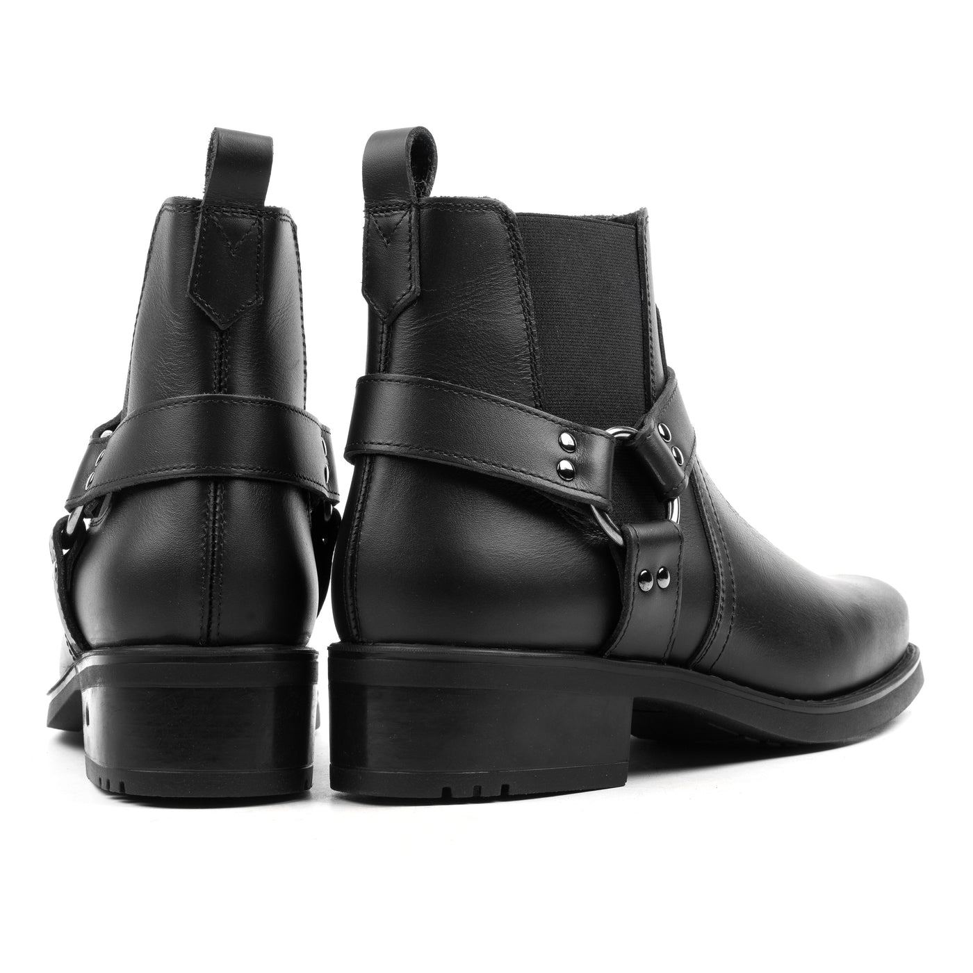 NORDLAND HARLEY ANKLE BOOT Black Leather - HINSON