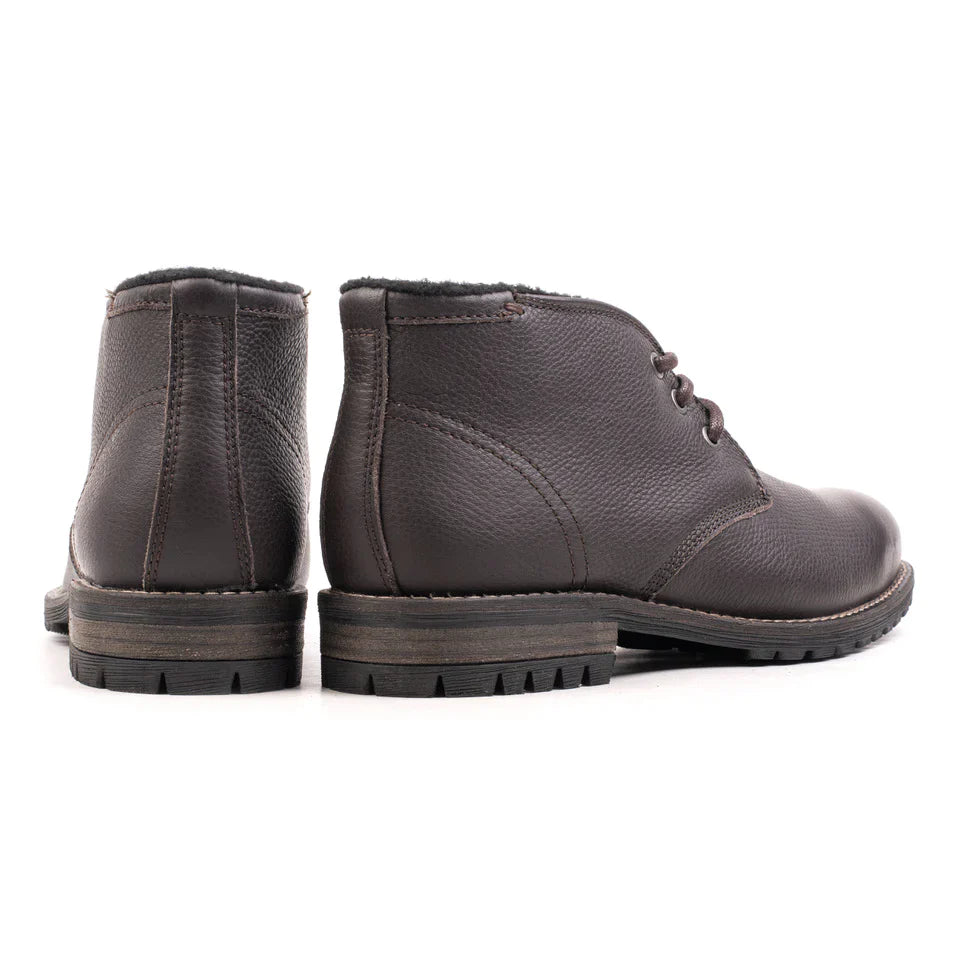 GORDON CHUCKA BOOT Brown Leather - HINSON | ALPINA