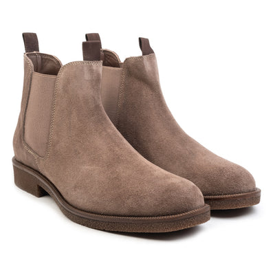 AUTON ANKLE BOOT Taupe Velours