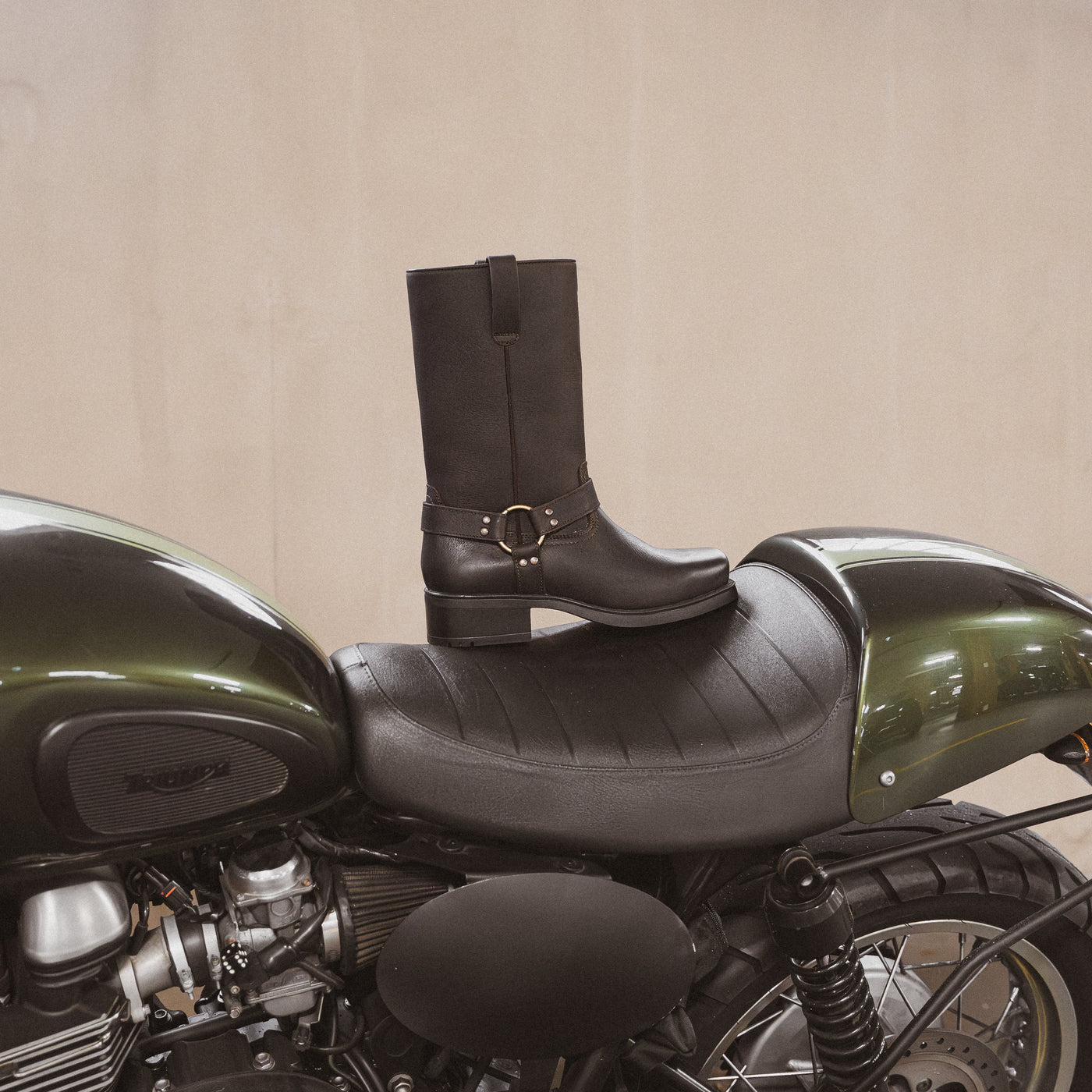 NORDLAND HARLEY HIGH BOOT Brown Waxy Leather - ALPINA BRANDS