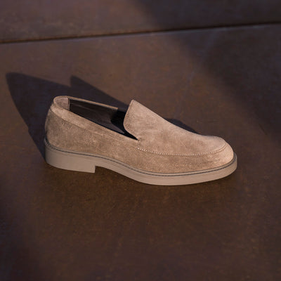 BEATENBERG LOAFER ECHO Taupe Suede - HINSON | ALPINA
