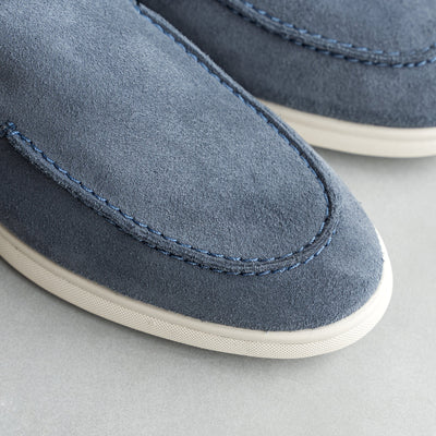 ACE LOAFER MOC Jeans Suede - HINSON | ALPINA