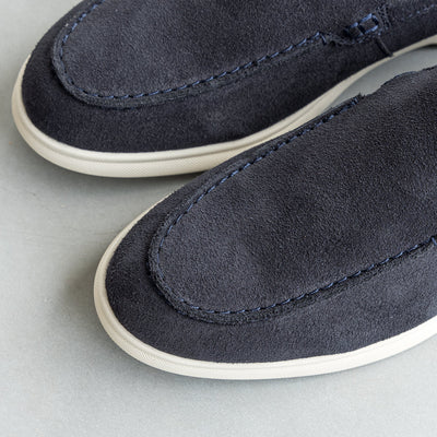 ACE LOAFER MOC Navy Suede - HINSON | ALPINA