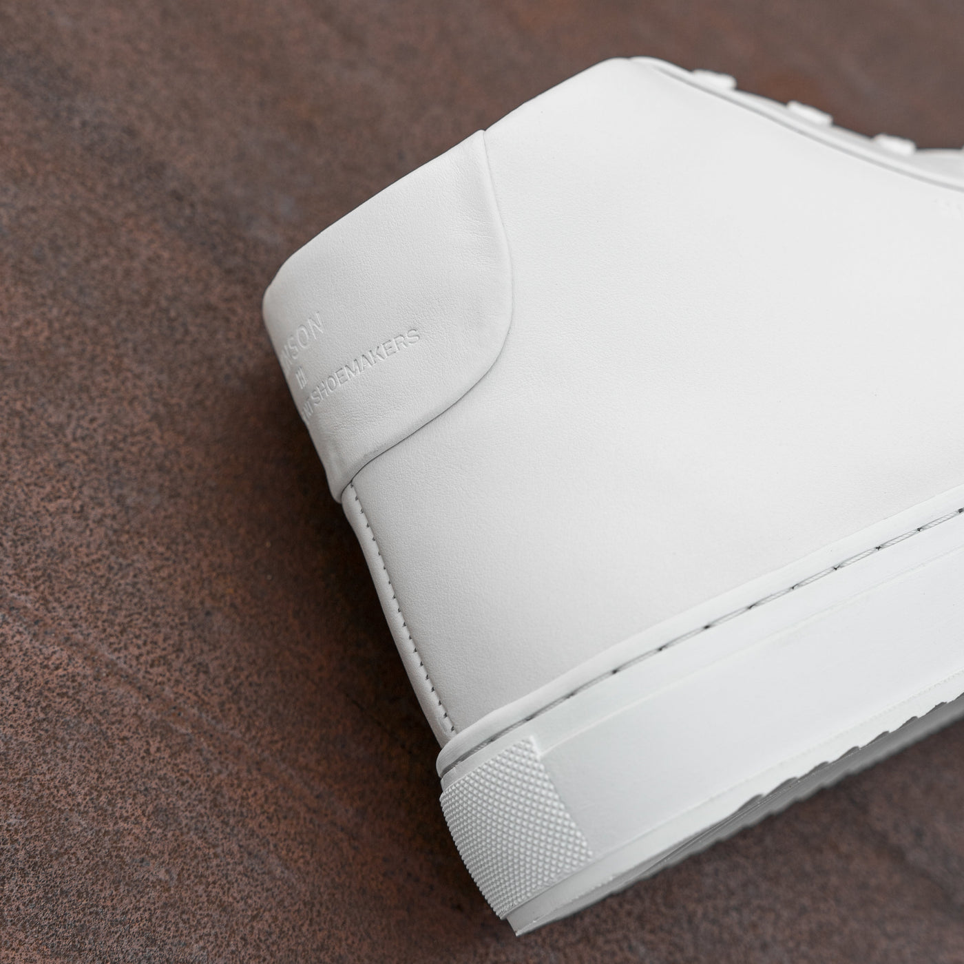 Hinson Sorren Sinnet High White Leather - ALPINA BRANDS