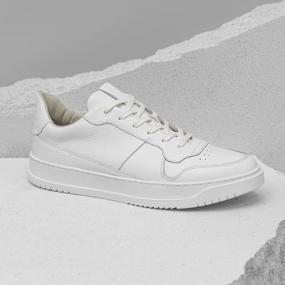 PALMER ONE White Leather Milled - HINSON | ALPINA