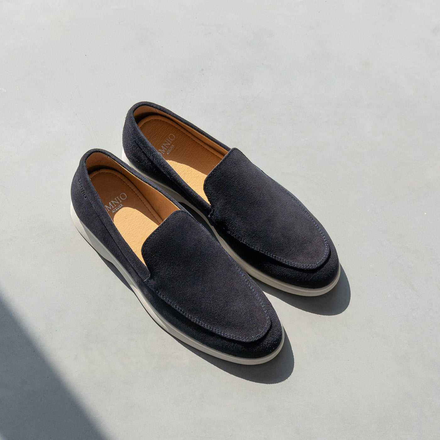 ACE LOAFER Navy Suede - HINSON | ALPINA
