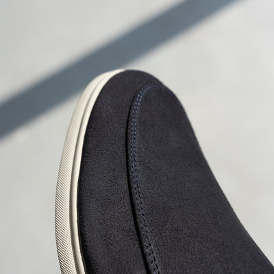 ACE LOAFER Navy Suede - HINSON | ALPINA